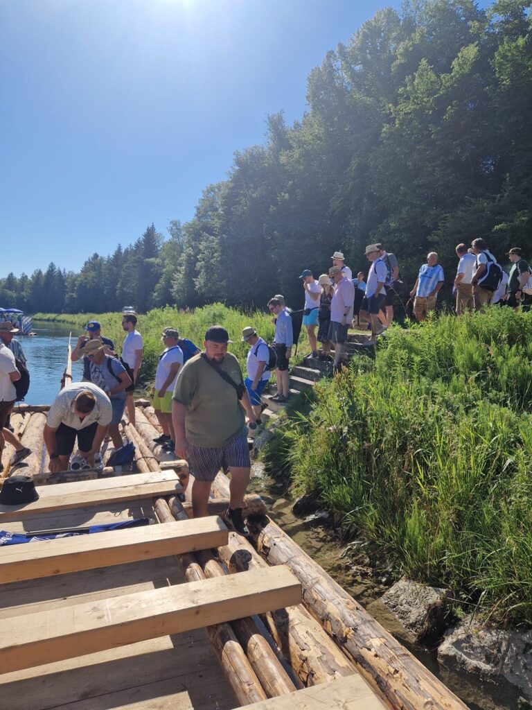Uf60 Flossfahrt Beginn